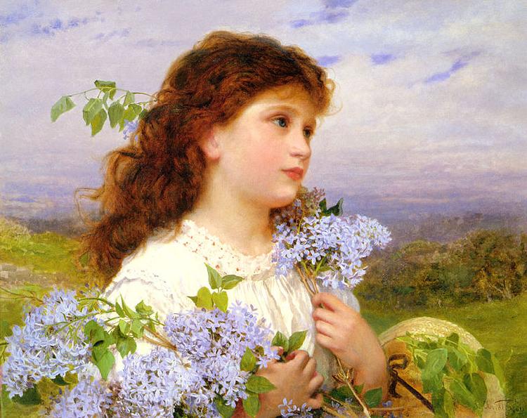 Sophie Gengembre Anderson Time Of The Lilacs Germany oil painting art